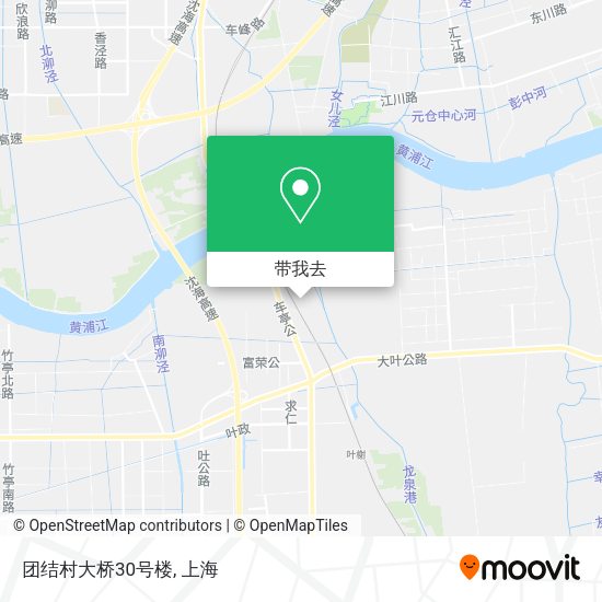 团结村大桥30号楼地图