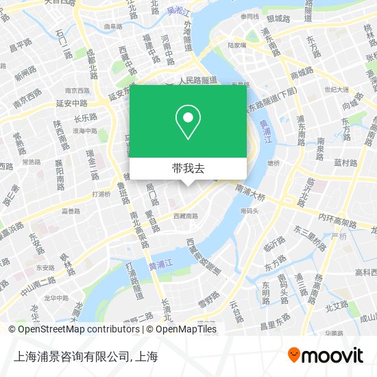上海浦景咨询有限公司地图