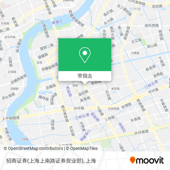 招商证券(上海上南路证券营业部)地图