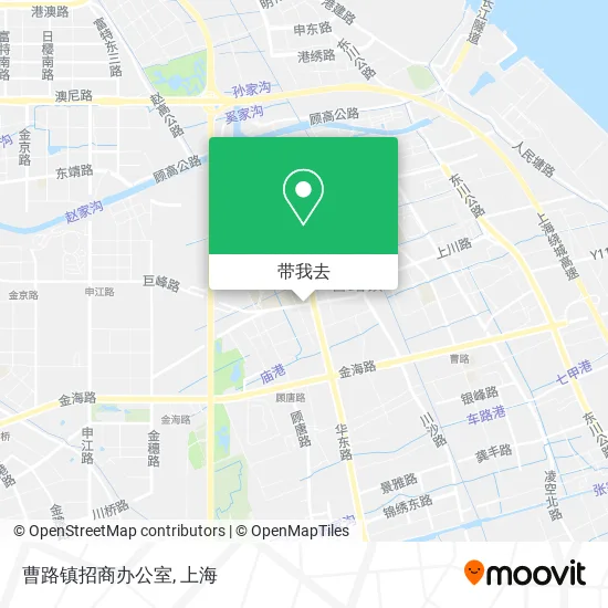 曹路镇招商办公室地图