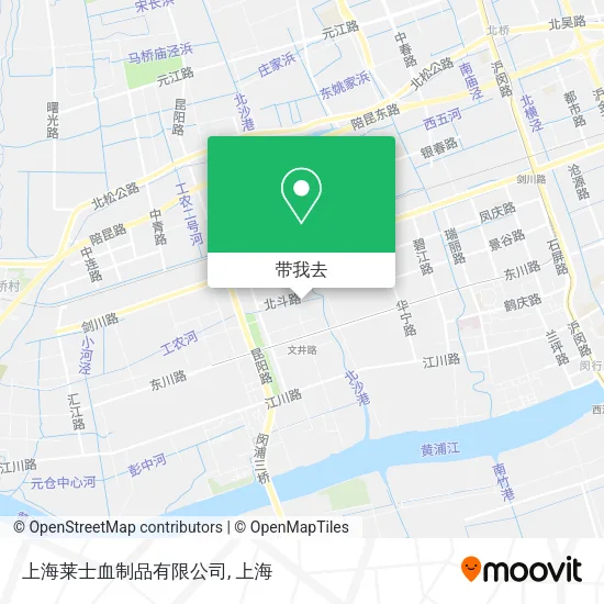 上海莱士血制品有限公司地图