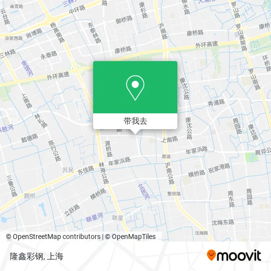 隆鑫彩钢地图