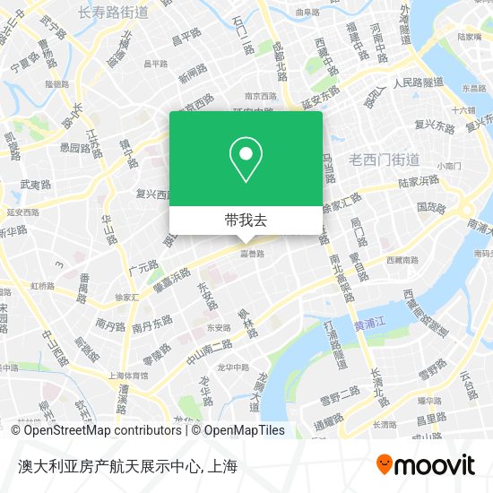 澳大利亚房产航天展示中心地图