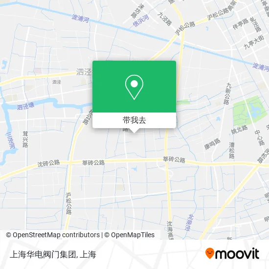 上海华电阀门集团地图