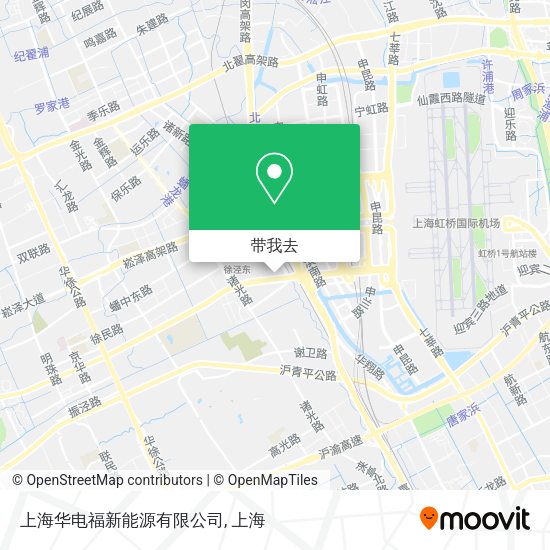 上海华电福新能源有限公司地图