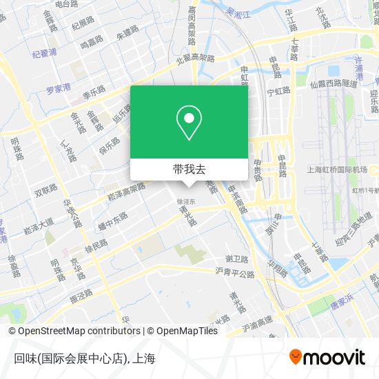 回味(国际会展中心店)地图