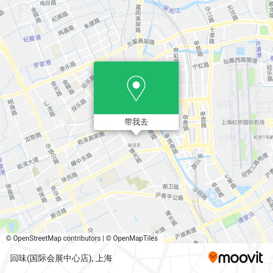 回味(国际会展中心店)地图