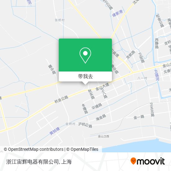 浙江宙辉电器有限公司地图