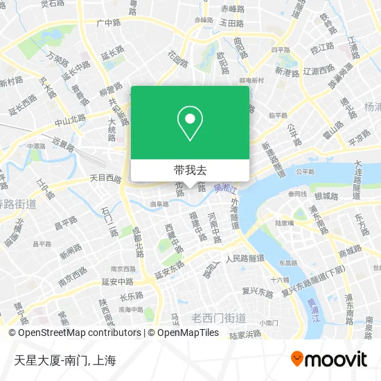 天星大厦-南门地图