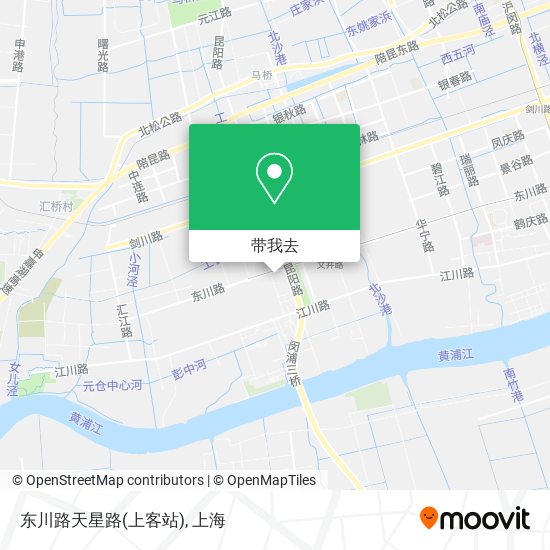 东川路天星路(上客站)地图