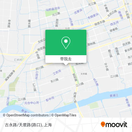 古永路/天星路(路口)地图