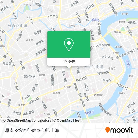 思南公馆酒店-健身会所地图