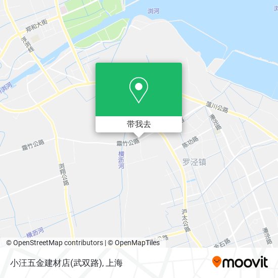 小汪五金建材店(武双路)地图