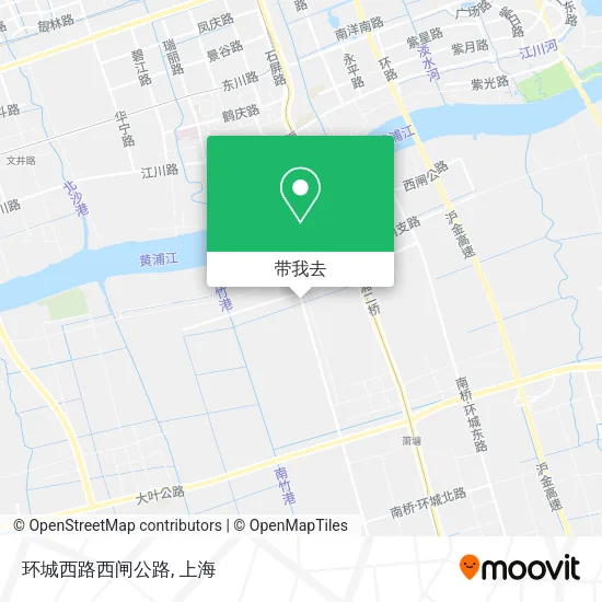 环城西路西闸公路地图