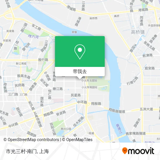 市光三村-南门地图