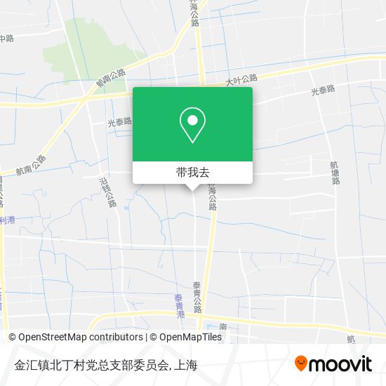 金汇镇北丁村党总支部委员会地图