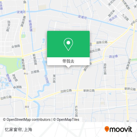 忆家窗帘地图