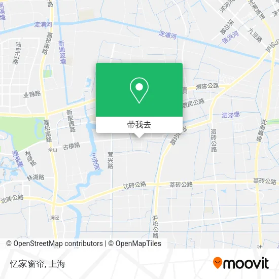忆家窗帘地图