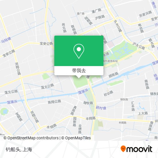 钓船头地图