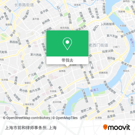 上海市前和律师事务所地图