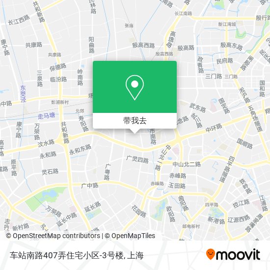 车站南路407弄住宅小区-3号楼地图