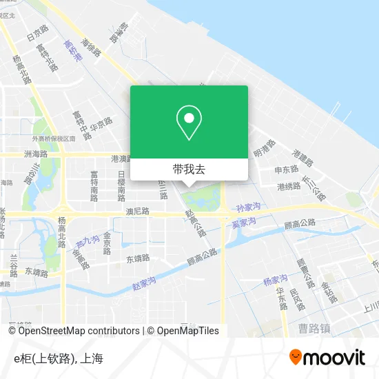 e柜(上钦路)地图