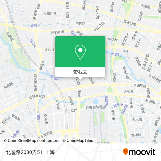 北翟路2000弄51地图