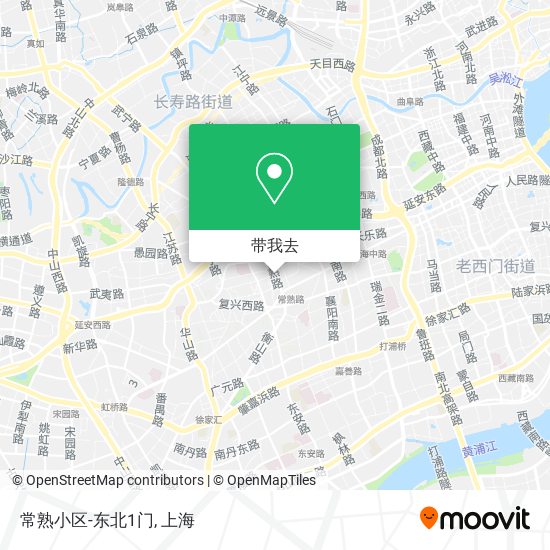 常熟小区-东北1门地图