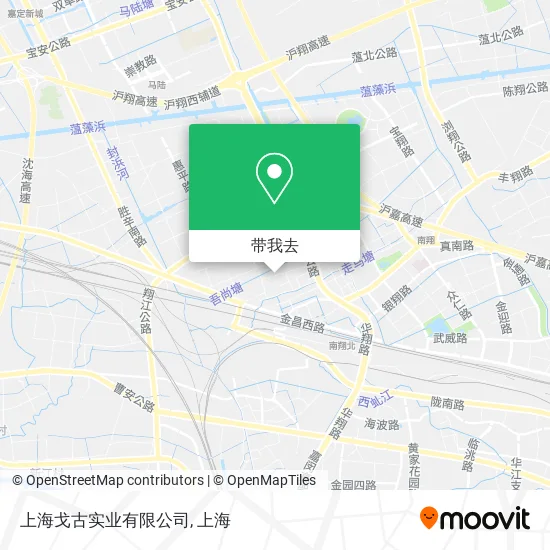 上海戈古实业有限公司地图