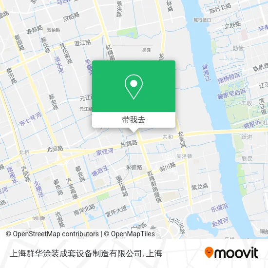上海群华涂装成套设备制造有限公司地图