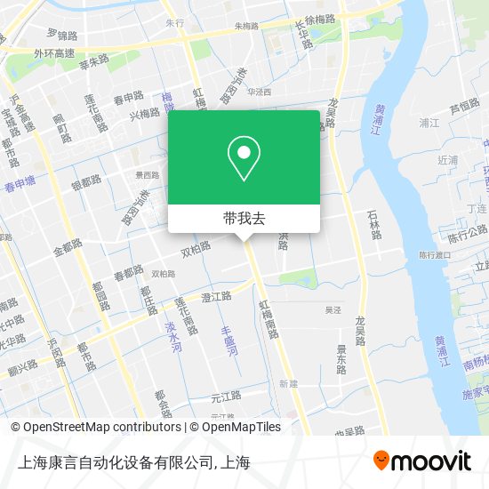 上海康言自动化设备有限公司地图