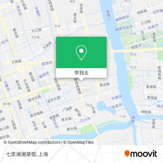 七里湘湘菜馆地图
