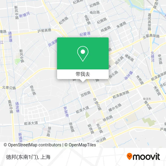 德邦(东南1门)地图