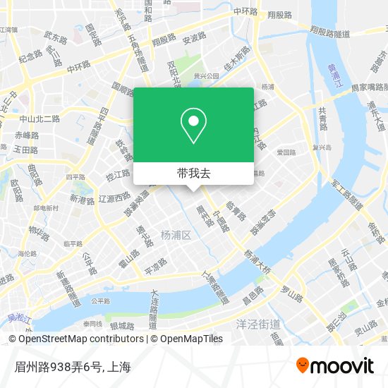 眉州路938弄6号地图