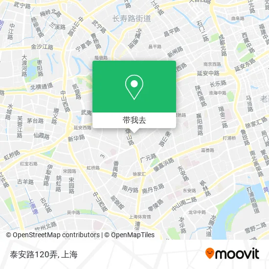 泰安路120弄地图