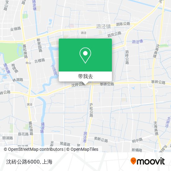 沈砖公路6000地图