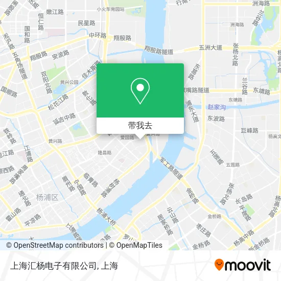 上海汇杨电子有限公司地图
