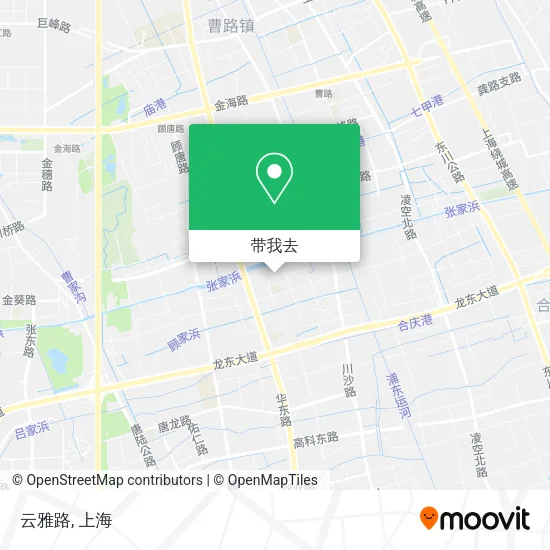 云雅路地图