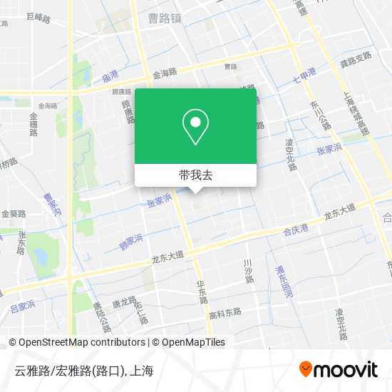 云雅路/宏雅路(路口)地图