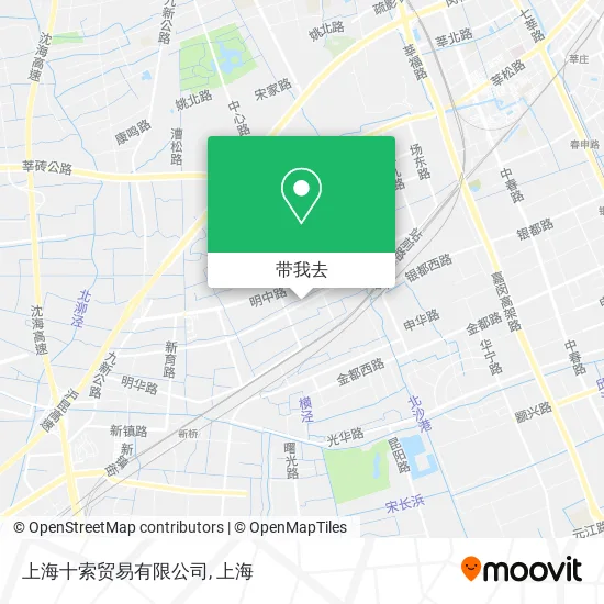 上海十索贸易有限公司地图