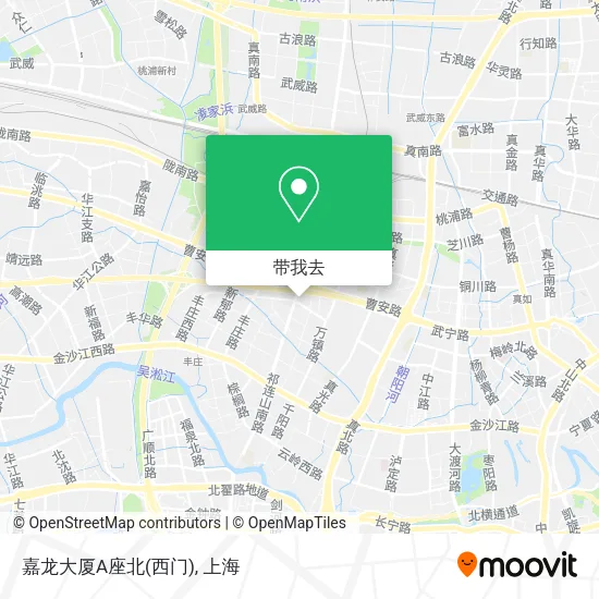 嘉龙大厦A座北(西门)地图