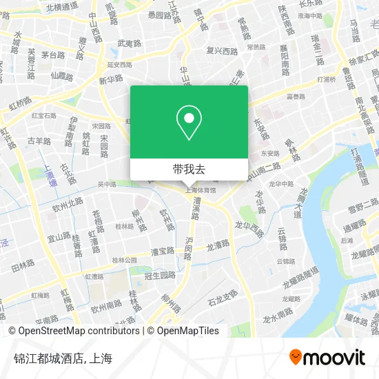 锦江都城酒店地图