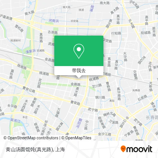 黄山汤圆馄饨(真光路)地图