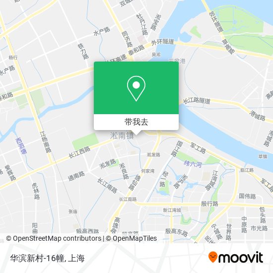 华滨新村-16幢地图