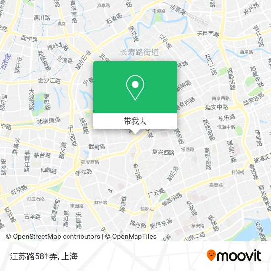 江苏路581弄地图