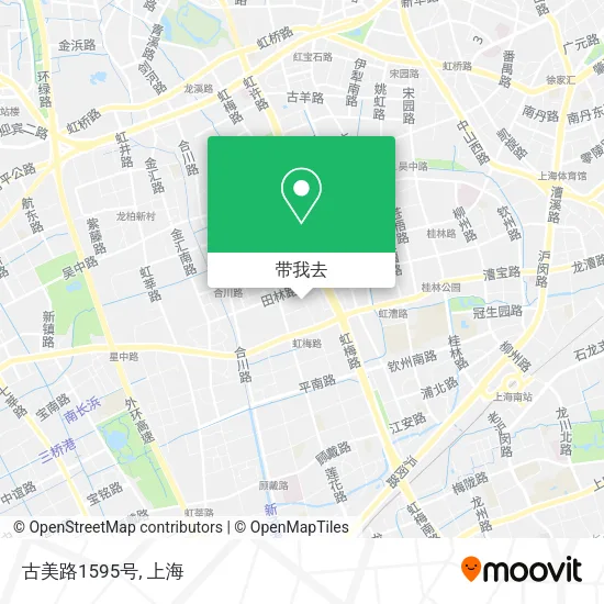 古美路1595号地图