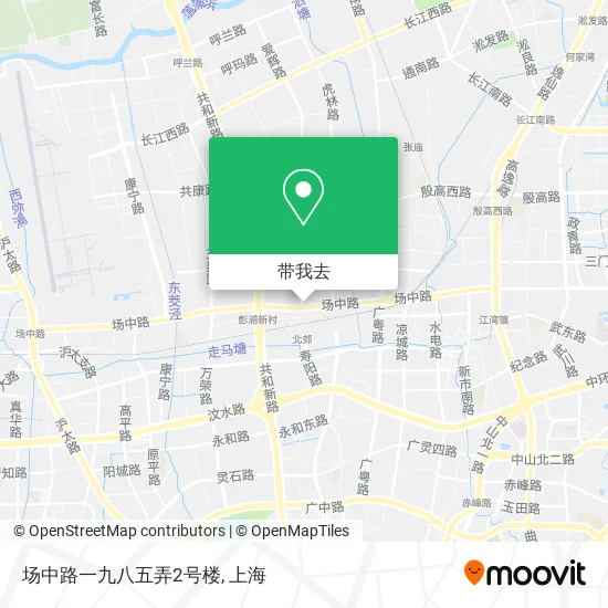 场中路一九八五弄2号楼地图