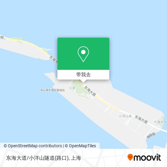东海大道/小洋山隧道(路口)地图