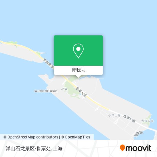 洋山石龙景区-售票处地图