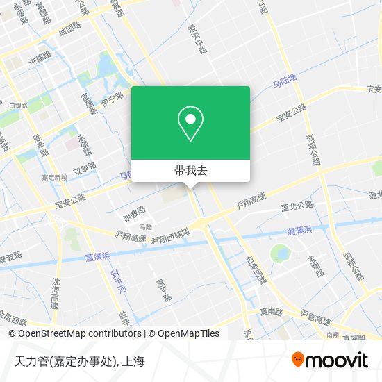 天力管(嘉定办事处)地图